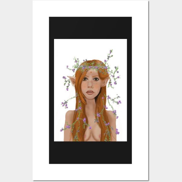 spring Fairy Wall Art by Accabella